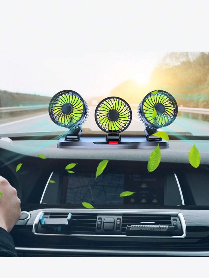 3 Ventiladores para carro