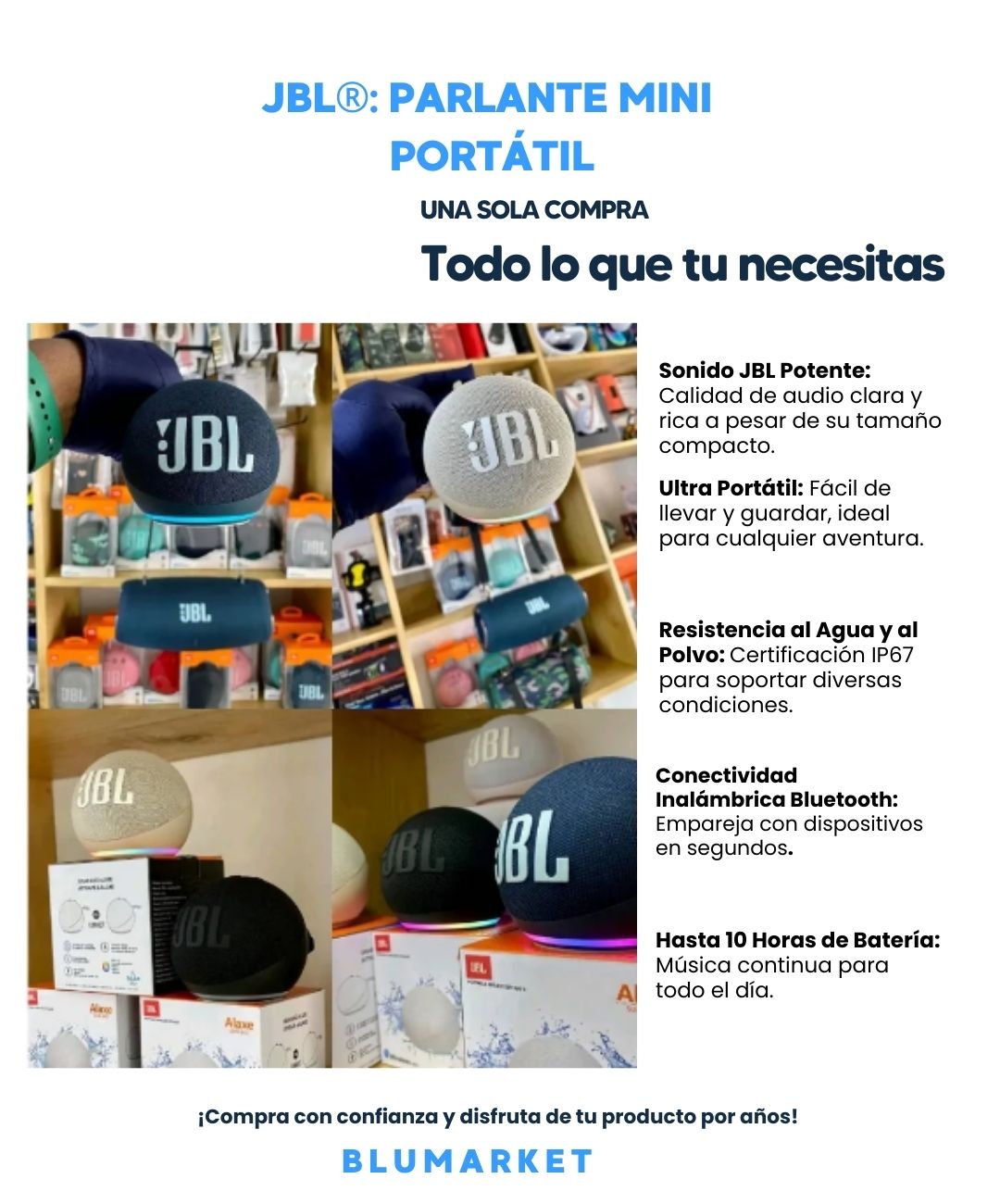 JBL: Parlante Mini Portátil