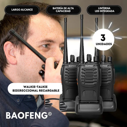 TRANSMISOR DE RADIO (WALKIE TALKIES)