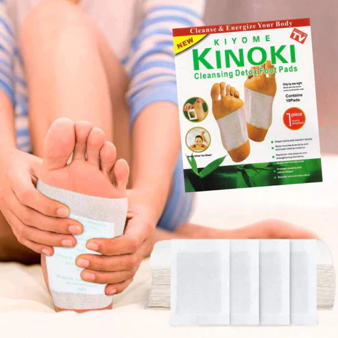 DetoxiPads Kinoki® - Parches desintoxicantes. COMBO de 6 CAJAS