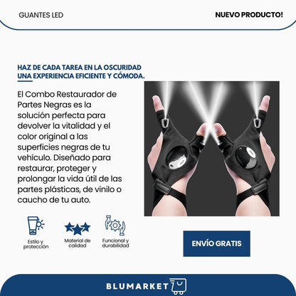 GloveLitf: Guantes Linterna LED