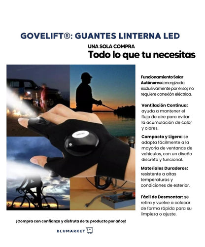 GloveLitf: Guantes Linterna LED